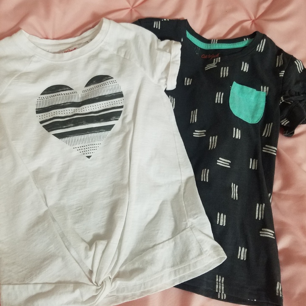 2 pack Cat&Jack short sleeve tee